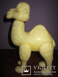 Рельефный верблюд 24см игрушка СССР, фото №2