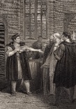 Старинная гравюра. Шекспир. "Ричард III", акт III. 1803 год. (42 на 32 см.). Оригинал., фото №2