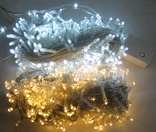 Новогодняя , Гирлянда холодно белого цвета свечения , 300 LED лампочек , 25 м., фото №4