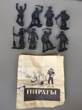 Солдатики СССР. Полный набор пиратов (8шт), фото №2