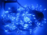 Garland novgodnyaya 500 LED , 40 m . Niebieski kolor świecenia ., numer zdjęcia 2