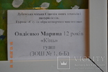 Картина "Кінь", 40х30 см., гуаш, червень 2019 р., Марина Овдієнко, 12 років, фото №8