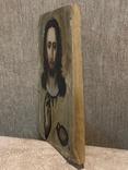 Икона Иисуса Христа старинная ручная работа, фото №4