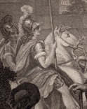 Старинная гравюра. Шекспир. "Троил и Крессида". 1803 год. (42 на 32 см.). Оригинал., фото №4