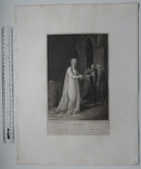 Старинная гравюра. Шекспир. "Макбет". 1803 год. (42 на 32 см.). Оригинал., фото №6