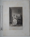 Старинная гравюра. Шекспир. "Всё хорошо, что хорошо кончается". 1803 год. (42 на 32 см.)., фото №6