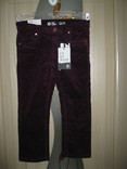 Штаны вельветовые, джинсы Cubus р. 98 см., фото №2