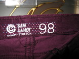 Штаны вельветовые, джинсы Cubus р. 98 см., фото №4
