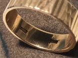 Золотое обручальное кольцо 4,54 гр. 583 ссср, фото №6