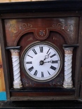 Часы настенные гиревые Salmon Hettich &amp; Sohn на деревянных платах, фото №7