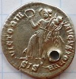 Римская монета силиква  Константин-2, фото №4