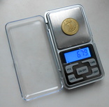 Весы ювелирные 200 г / 0,01 г карманные с батарейками №3, фото №2