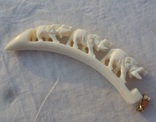 Кулон резная слоновая кость., фото №3