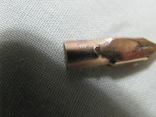 Перьевая ручка с золотым пером (0,42 гр. 583 пр.) + коробка от комплекта " балтика", фото №11