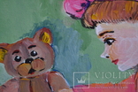 Картина "Мої іграшки", 30х20 см., гуаш, жовтень 2019 р., Саша Новікова, 7 років, фото №5