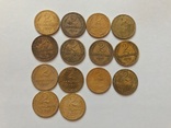 Лот монет номиналом 2 копейки(1926,8,9,30,35,36,37,39,49,50,54,55,56,57 годов), фото №2