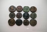 Коллекция сестерциев разных императоров в холдерах, фото №3