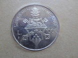 1000  лир 1978  Ватикан буклет серебро, photo number 4