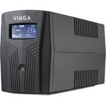 Источник бесперебойного питания Vinga LCD 1200VA plastic case with USB+RJ11 (VPC-1200PU), фото №2