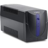 Источник бесперебойного питания Vinga LED 600VA plastic case + with USB+RJ11 (VPE-600PU), фото №2