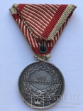 Медаль "Der Tapferkeit" За Храбрость. Австро-Венгрия. Франц Иосиф. Серебро, фото №9