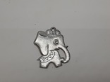 Елочная игрушка Слон пластик,  винтаж,  СССР, фото №2