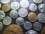 Монети античного периода  копії 34 смх 25 см под стекло, фото №10