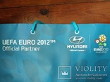 Euro 2012 Футбол Poland Ukraine.Пакет-сумка из картона., фото №3