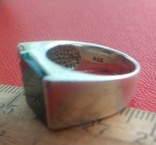 Серьги + кольцо(серебро 925°), фото №12
