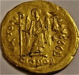 Солід. Візантія. Юстиніан, фото №2