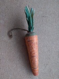 Морковка из папье-маше СССР, фото №3