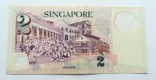 2, 5 и 10 долларов Сингапур (4шт) бумажные пресс, фото №5