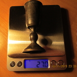 Рюмка серебро 84 проба 27 грамм ., фото №7