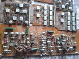 Мощный лот платок от советского частотомера (много км, транзисторы ,микросхемы и т.п.), фото №11