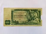 100 корун 1961 Чехословатчини, фото №2