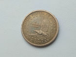 1 доллар 2000 г Сакагавея  Парящий орел США, фото №2