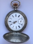Часы карманные серебро(чернь, золотые вставки) Австрия, Вена. Конец 19 века, фото №8