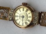 Часы Чайка с браслетом и с бриллиантами, фото №5