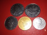 Лот монет Ватикана.(5шт.), фото №2