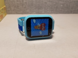 Детские телефон часы с GPS трекером Q750 Blue, фото №5