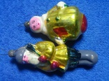 Елочные игрушки: деды морозы - 7 шт. Снегурочка - 1 шт. одним лотом, фото №11