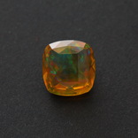 Эфиопский огненный опал AAA 4.08ct 11x11.4mm, фото №2