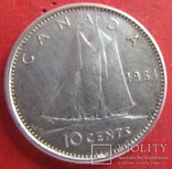 Канада 10 центів 1964, фото №2