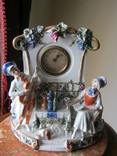 Настольные (каминные) часы с композицией. Германия, нач.ХХ в, фото №2