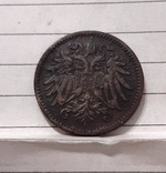1 геллер 1895г. Австро-Венгрия, фото №3