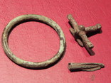 Скифские колчанный крюк и браслет и нак, фото №2