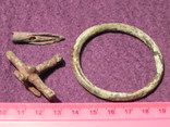 Скифские колчанный крюк и браслет и нак, фото №3