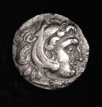 Срібна драхма від імені Александра ІІІ Великого, м.Абідос, 323-317 до н.е., фото №7