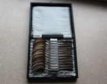 Набор 12 чайных ложек серебро 800 проба 232 грамма, фото №4