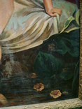 Женский портрет. Ню. холст масло 75х120см. Купальщица А.Ф.Беллоли (1820-1881гг) копия, фото №10